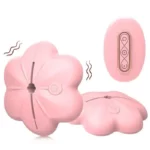 Wireless Vibrating Rose Nipple Clamps