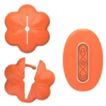 Wireless Vibrating Rose Nipple Clamps