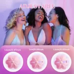 Wireless Vibrating Rose Nipple Clamps